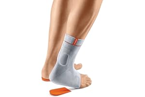 ‎SPORLASTIC SPORLASTIC – Achillessehne Bandage ACHILLODYN rechts & links – Kompressionsbandage mit Friktionspelotten & Fersenkeil - Ideal für Achillessehnenentzündung, Reha & Stützung des Rückfußes - Platinum 3