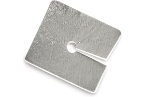 Eurofarm Tracheopad (cm 8 x cm 9,3) Pansement en non-Tissé Aluminisé, non adhérent et absorbant .Indiquè pour trachéotomies et néphrostomies. 100 unités