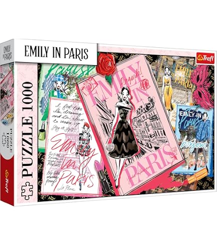 Trefl Emily In Paris 1000 Teile Puzzle – Motiv Aus Der Serie, Für Erwachsene & Jugendliche Ab 14