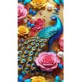 Diamond Dotz Exotischer Pfau – Diamond Painting Set 62x82 Cm, Mit Steinen & Werkzeug