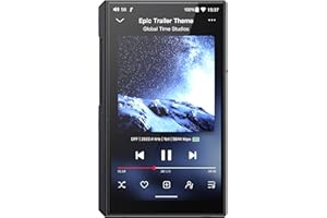 FIIO M11S - Reproductor de música MP3 de Alta resolución con Doble ES9038Q2M, Android 10 Snapdragon 660, 5 Pulgadas, DSD/MQA