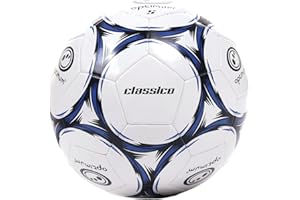 Optimum Classico All-Weather Single Football Ball - Stylish, Soft-Touch PVC, Even Pressure, Ideal for Training & Matches, Suitable for All Grounds, for Boys, Teens & Footballers of All Ages