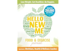 Hello New Me: A Daily Food and Exercise Journal to Help You Become the Best Version of Yourself, (90 Days Meal and Activity Tracker)
