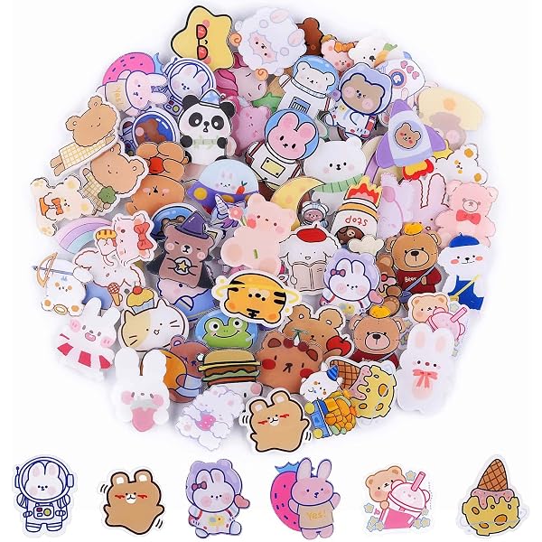 Set De 5 Broches épingles En émail Mignonnes - Animaux Dessin Animé, Décor Pour Vêtements, Sacs, Cadeaux Enfants Femmes