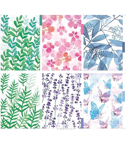 Lot De 2 Intercalaires A5 à 6 Trous Pour Classeurs, Cahiers, Agendas, Manuels