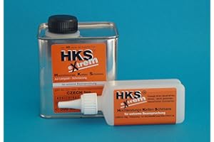 HKS Kettenfett 500ml Dose mit Aufträufler, Synthetisch, 500g, Kettenanwendungen, extreme Druckanwendungen