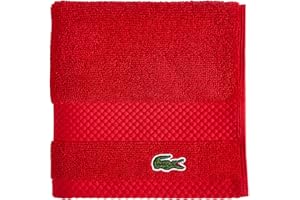 Lacoste Heritage - Paño de Lavado de algodón Supima, Fórmula Uno, 13 x 13 Pulgadas