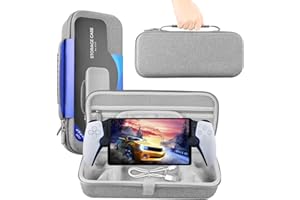 TECTINTER Étui de Transport de Voyage Compatible avec Playstation Portal, Espace de Rangement intégré Plus Grand, étui de Protection Portable Oxford Double Couche résistant aux Chocs et aux Rayures