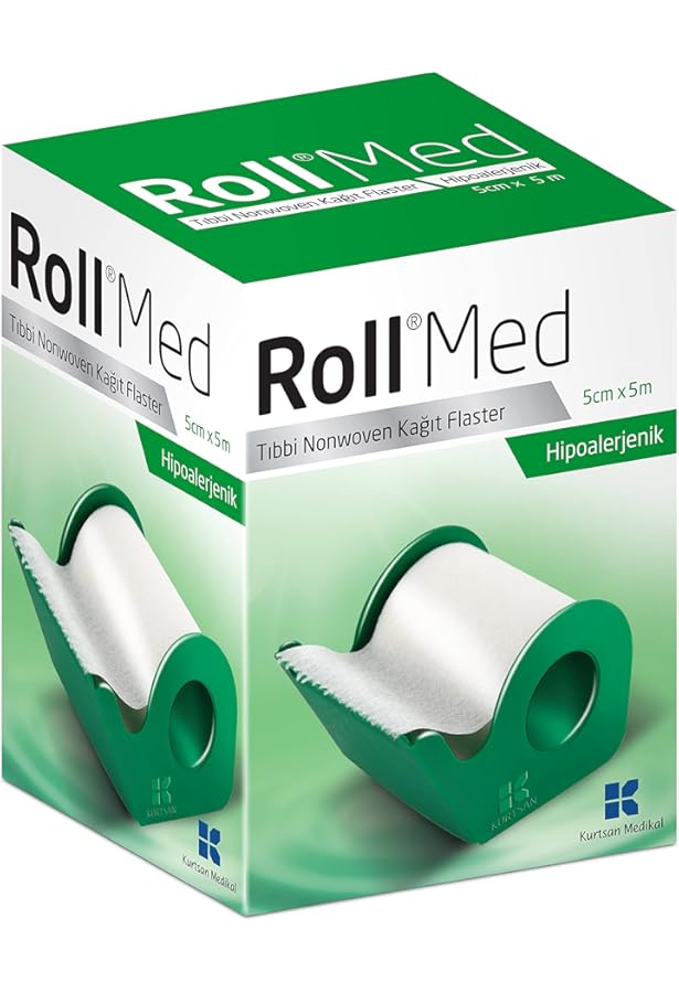 Roll Fix 2.5Cm X 5M Esnek Tibbi Flaster : Amazon.com.tr: Sağlık ve