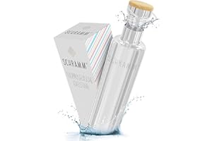 Schramm(R) Thermos Bottle Stainless Steel Drinking Bottle do wyboru 500, 750 lub 1000ml Izolowana butelka Dwu¶cienna butelka termiczna 100% BPA-free Screw Cap, Rozmiar:1000 ml