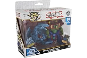 Super Impulse YU-Gi-Oh 3.75" 2 Fig Battle PK Blu Eyes White Drag