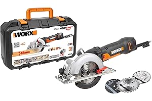 WORX WX439 500W 120mm Black and Orange Worx Saw Compact Circular Saw