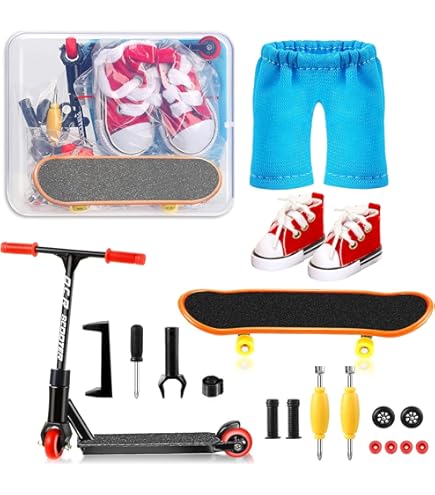 Llavero Skate Mini Zapatillas Para Dedos Juguete De Skate En