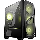 MSI MAG FORGE M110R AIRFLOW TEMPERLİ CAM 3X120MM 1X120MM ARGB FAN MATX GAMİNG BİLGİSAYAR KASASI