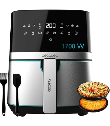 Princess Hot Air Fritteuse 1800 W – Mit Antihaftbeschichtung, Timer, Heißluftfunktion