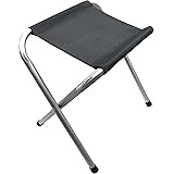 Homecall Camping-Klapphocker aus Aluminium - (Grau)