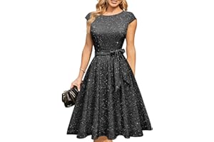 DRESSTELLS Formal Wedding Guest Dresses for Women UK, Modest Party Prom Bridesmaid Evening Dress