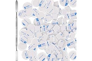 SUMIND 101 Pièces Autocollants en Métal pour Palette d'Ombres à Paupières Set, Comprend Un Outil de Dépôt de Maquillage, Métalliques Adhésifs Carrés Vides et Autocollants Colorés de Palette de Maquillage