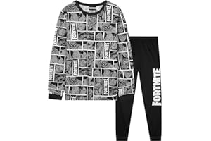 Get Trend Pigiama Bambino Set, Lungo Pigiami Bambini e Adolescenti, Accogliente Abbigliamento da Casa, Idea Regalo Ragazzo