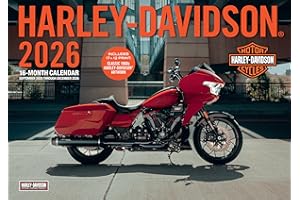Harley-Davidson 2026 17x12: 16-Month Calendar--September 2025 through December 2026