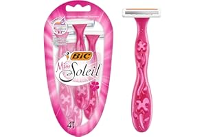Bic Miss Soleil Disposable Women's Razors, 4 Count, Pack of 4