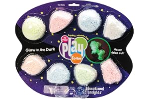 Learning Resources Playfoam Glödi-Den-Mörk Squish Pods 8 Pack