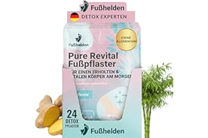 Fußhelden Detox Pflaster | Entgiftungspflaster füße | Stressabbau | Deep Cleansing foot pads Fußpflaster | Entgiftung | jetzt entgiften