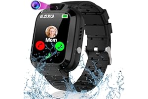 YEDASAH Kinder Smartwatch mit GPS, Smartwatch Kinder mit GPS und Telefon, Kinder GPS Intelligente Uhr SOS wasserdichte IP68 Voice Chat Schulmodus Geschenke Anrufen für Jungen Studenten Kinder