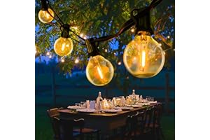 AVANLO LED Outdoor String Lights, 102FT Garden String Lights Mains Powered, Festoon Lights with 55+3 Bulbs for Indoor & Outdoor Décor Wedding Patio Cafe Party
