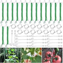 OwnGrown Clip Per Serra (50 Pezzi) - Ganci Robusti Per Piante Rampicanti, Supporto Per Cetrioli E Pomodori, Fissaggi Da Parete Fino A 30kg - 5