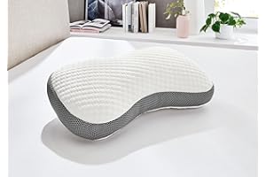 Sun Garden Kontur Schlafkissen Aton Weiss, 36x60 cm