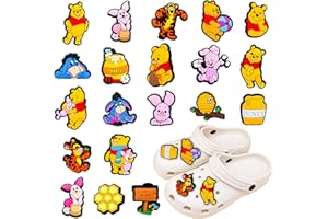 LUCHILD Shoe Charms Decorations for Clogs, Anime Charm Shoe Accessorie Set, Cute Kids Shoe Charms, DIY Shoe Accessories Charms Gifts Boys Girls Teens Adults for Summer Clog Sandal Bracelet Badges Wristband