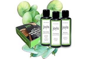 ‎JOILS JOILS® Saunaaufguss Set I, 3x50ml, 100% naturreines Öl für Ihre Sauna, BIO-Saunaöl im Geschenkset, vom Familienbetrieb aus dem Schwarzwald