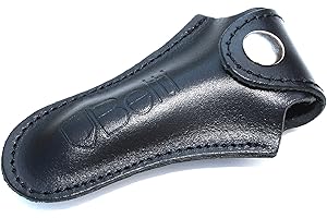 BELTI Mundstück Tasche/Schutz/Etui aus Echtleder für Kornette, Flügelhorn, Horn und Althorn