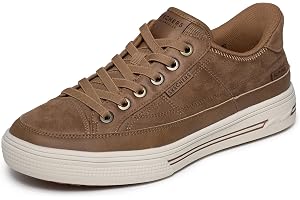 Skechers Herr ARCH FIT ARCADE JOIN YA THERE träningsskor, Whiskey Perform-Tex, 45 EU