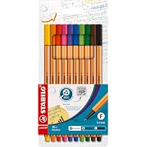 STABILO OTHELLO Bleistift 6er Pack – Härtegrad HB, Inkl. Touchpen-Aufsatz
