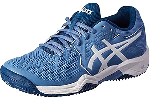 ASICS Gel-Resolution 8 Clay GS, Scarpe da Ginnastica Basse Unisex-Adulto