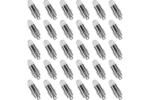 LIHAO 30PCS LED Ballons Lampes Lumineuses Blanc Chaud pour Lanterne Papier Décoration Mariage, Fête