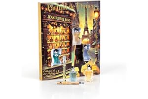Jean-Pierre Sand - Parfum de France pour hommes - Calendrier de l'Avent de 24 parfums - Cadeau beauté Noël 2025 (hommes)