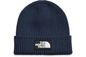 The North Face Logo Box Beanie Hat Summit Navy One Size