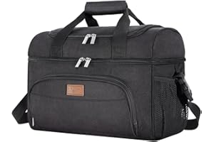 ‎LIFEWIT Lifewit große Kühltasche für 27/32/48 Dosen, isolierte Lunch-Tasche, leichte, tragbare Kühltasche, doppellagig für Picknick, Strand, Arbeit