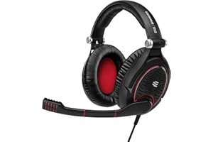 ‎SENNHEISER EPOS l Sennheiser Game Zero Geschl. Akustisches Over-Ear Gaming Headset, 3,5-mm-Anschluss - PC Mac PS4 PS5 Xbox Series X Xbox One Switch, Kopfhörer mit Kabel, Flexibler Mikrofonarm mit Stummschaltung