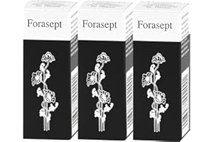 LEAPOA Forasept Ohrlochkosmetikum Lösung, 3er Set, 3x 7,5ml, Antiseptische Piercing-Pflege für schnelle Heilung und hygienische Reinigung, Sterile Desinfektionslösung für gesunde Ohrlöcher und Piercings
