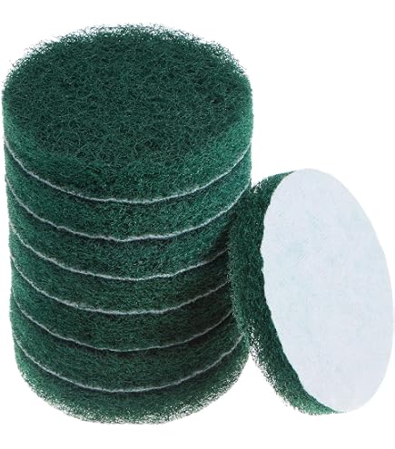20-teiliges Power Scrub Pad Set (100 Mm / 4 Zoll) – 5 Stück Je Körnung, Für Küche, Bad, Auto & Metallreinigung