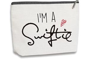 HZJ-AIGO Taylor Merch Swift Gifts I’m A Swiftie Makeup Bag Gifts for Music Lovers Gifts for Women Swifty Taylor Merchandise Taylor Merch Swift Gifts for Fans Women Girls Friends