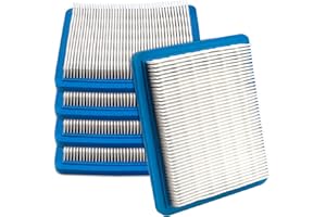 Cnornus 5 pezzi filtro aria tosaerba elemento filtrante di ricambio per Briggs Stratton 491588s 4915885 399959, potenza tosaerba e trattore