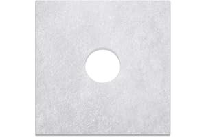 FILTMAX 10 Stück Ersatzfilter Helios Filter ELF/ELSN für Badlüfter 160 x 160 mm, Ø 42 mm, Filterklasse G2, 9 mm, 00939 Luftfilter und Staubfilter für Bad und WC