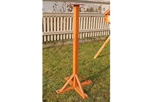 DEKO VERTRIEB BAYERN XXL Deluxe Vogelhausständer 120cm hoch stabil Massivholz Holz Vogelhaus Ständer