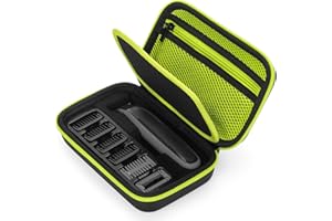 Yinke Etui pour Lame O Blade Rasoir QP2630/30 QP2530/30 QP2520/30 QP2520/25 pour Chargeur O Blade Inclut une Boîte Amovible, Flexible Protection de la Qualité