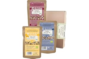 ‎DIRECT&FRIENDLY direct&friendly Organic Tea Gift Set for Tea Lovers, 3 Loose Organic Mixes, 3 x 45 g